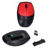 Keyboard Mouse Combo 2.4G Retro Multi Color   Cover Wireless Keyboard and Mouse Set