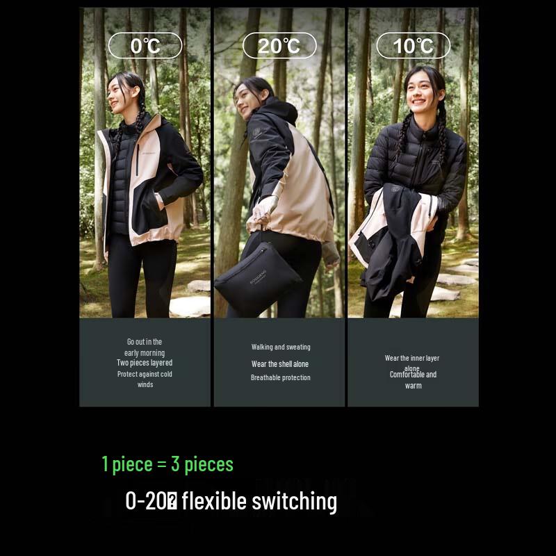 Bosideng B40132460 Unisex Down Parka Jacket