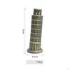 Tower Model Statue, Collectable Retro Style Figurine for Cabinet Tourism Souvenir
