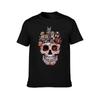 Dogs Skull TShirt Basic Casual Wear Short Sleeve Top
