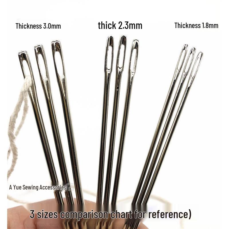 

Дуже велика товста голка для ручного шиття та плетіння для риболовлі та мішковини