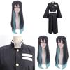 Prachtig Demon Slayer Kimetsu No Yaiba Mist Pilaar Tokito Muichiro Cosplay Kostuum