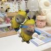 Weinende Bananenkatze, Plüschanhänger, niedliche Bananenkatzenpuppe mit Sound, Schlüsselanhänger, Autotasche, lustiger Anhänger, Geschenke für Klassenkameraden für Kinder