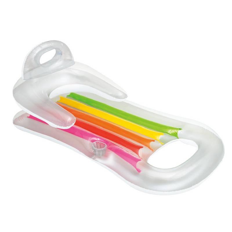 Inflatable Water Float With Pvc Material For Beach And Pool Relaxing And Sunbathing