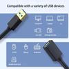 1m PVC Cord USB 3.0 Female to USB 3.0 Male Connection Line Data Transfer Cable
