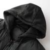 Printable OO Special Edition Thickened Cotton-padded Jacket Men's Winter Loose Removable Hat Cotton-padded Jacket Casual Cotton-padded Jacket