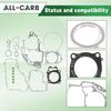 ALL-CARB Gasket Kit Replacement for Honda CRF250R CRF250X CRF250 CRF 250 X I GS26 2004 2005 2006 207 2008 2009
