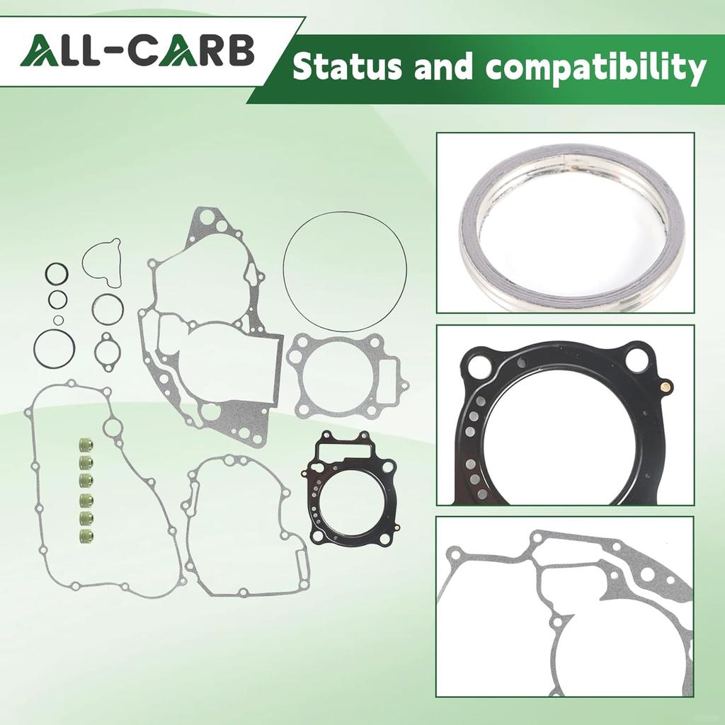 ALL-CARB Gasket Kit Replacement for Honda CRF250R CRF250X CRF250 CRF 250 X I GS26 2004 2005 2006 207 2008 2009