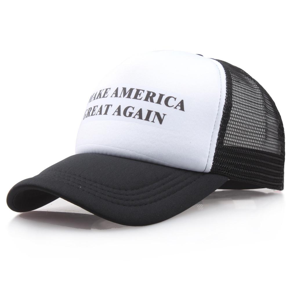 Printing Letter Hat Donald Trump Republican Adjustable Mesh Cap Fashion Gift