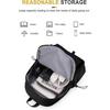 2025 School Backpack Black Waterproof Bookbag Casual Lightweight Travel Rucksack Daypack Backpacks for Men Women College High School Bags backpack for
