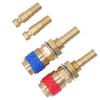 Welding Quick Connector Water Cooled Gas Adapter M8 Brass Fitting Hose for TIG MIG