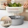 6Pcs Kitchen Sink Vegetable Drainer Fruit Basket For Multifunctional 3 Size Stackable Washing Basin Vegetable Drain Basket Basin