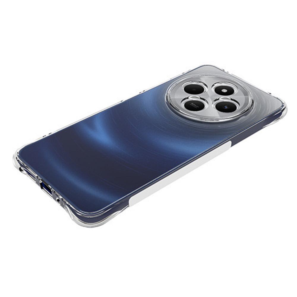 WANLONFENG WL Series For Xiaomi Poco C75 4G/Redmi 14C 4G/14R 5G TPU Case 2.0mm Phone Cover with Tempered Glass Film
