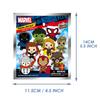 1 Stück Marvel Offiziell Lizenziert Avengers 3D Figur Blind Box Schlüsselanhänger Anime Figur Langlebiger Schlüsselanhänger Anime Sammler Rucksack Kering
