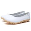 Fashion Flats For Women Comfortable Genuine Leather Flat Shoes Woman Slipony Loafers Ballet Shoes Female Moccasins Big Size 35-44