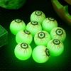 5/50pcs Glow In The Dark Bouncy Ball Halloween Eyeball Decoration Haunted House Home Bar Horror Props Luminous Fake Eyeballs