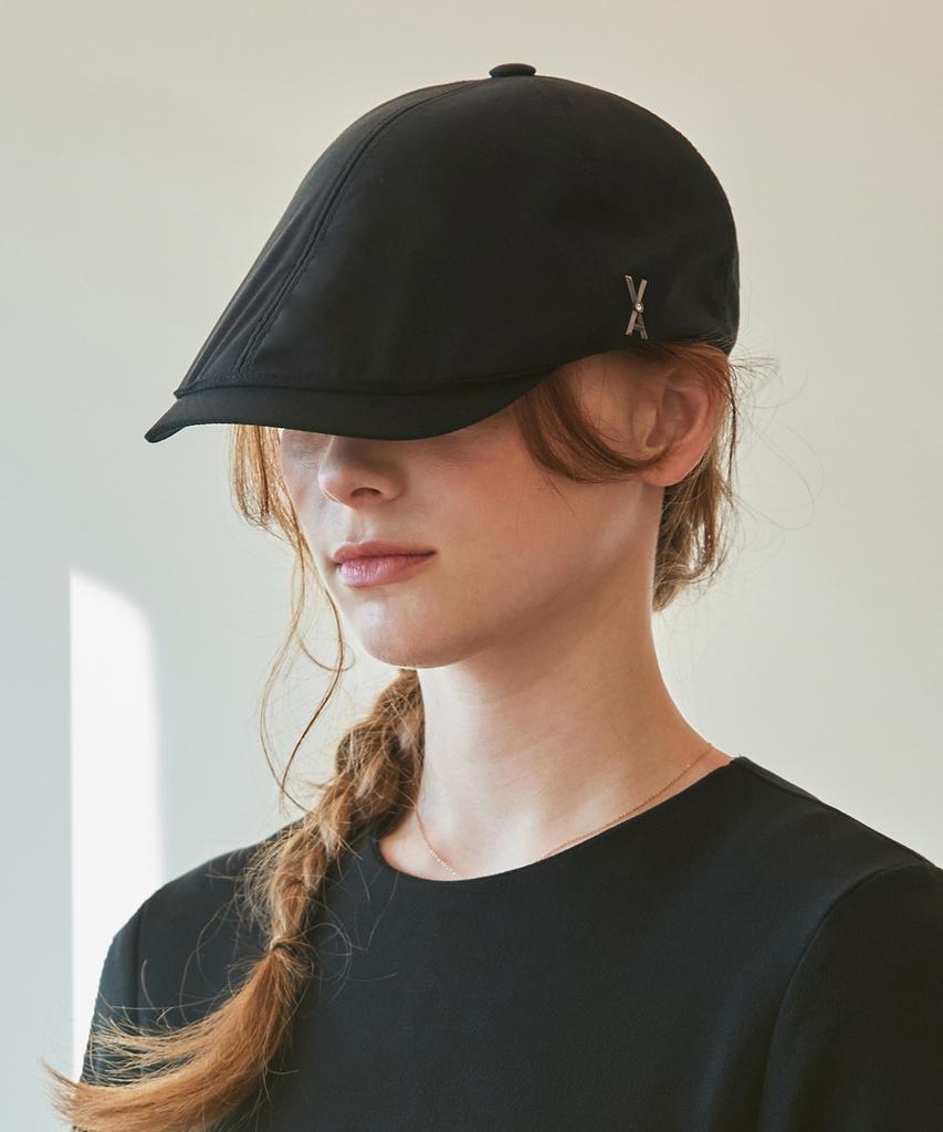 Bajal Va Cubic Stud Hunting Ball Cap Black
