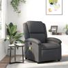 VidaXL Reclining Massage Armchair, Seat with Armrests, Relaxation Chair with Backrest, Living Room TV Armchair, 371796