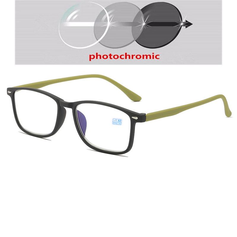 Tea Frame Square Nearsighted Glasses For Women Men Ultra Light Student Prescription Glasses Myopia 0 -0.5 -0.75 To -6.0
