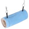 Hamster Hammock Warm Plush Tunnel Cage Hanging Bed Tube for Small Animals Pet Birds