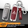 For Mitsubishi Outlander Pajero L200 Triton Colt Lancer Ex Evolution X Ralliart Asx Car Zinc Alloy Key Case Bag Metal Key Shell