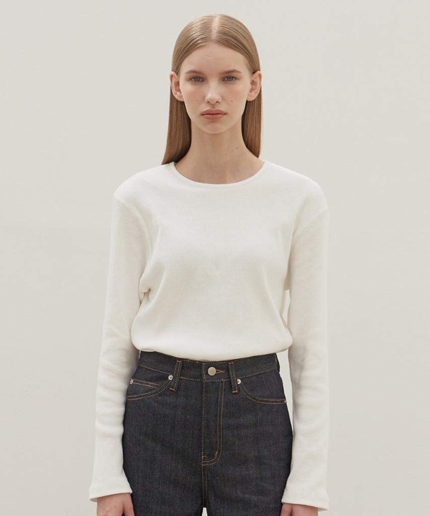 Mohe Autumn Cotton Tee _ White