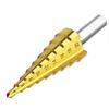 Triangle Shank Step Drill Bit for Steel, PV Board, and Wood, 4-20mm Hole Expander