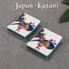 Stylish Kutani Ware Pair Chopstick Rest Set with Phoenix Ceramic Cutlery Made In Japan Design, Rest,