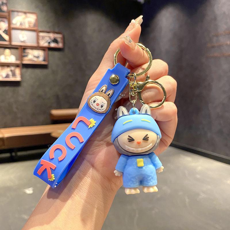 Multicolored Cartoon Cute Pendant Keychain For Teen Gift And Bag Decor