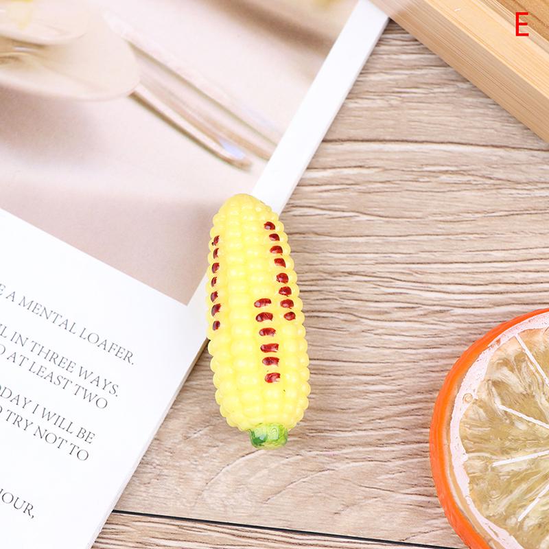 1pc Mini Simulation BBQ Miniature For Doll House Kitchen Decoration Crafts Toys For Children Pretend Play Food Toy