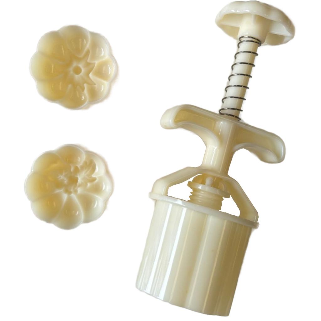 Creative Pumpkin Shape Mooncakes Molds Durable 50g Pumpkin Mooncakes Crafting Molds for Artisanal Desserts Enthusiasts