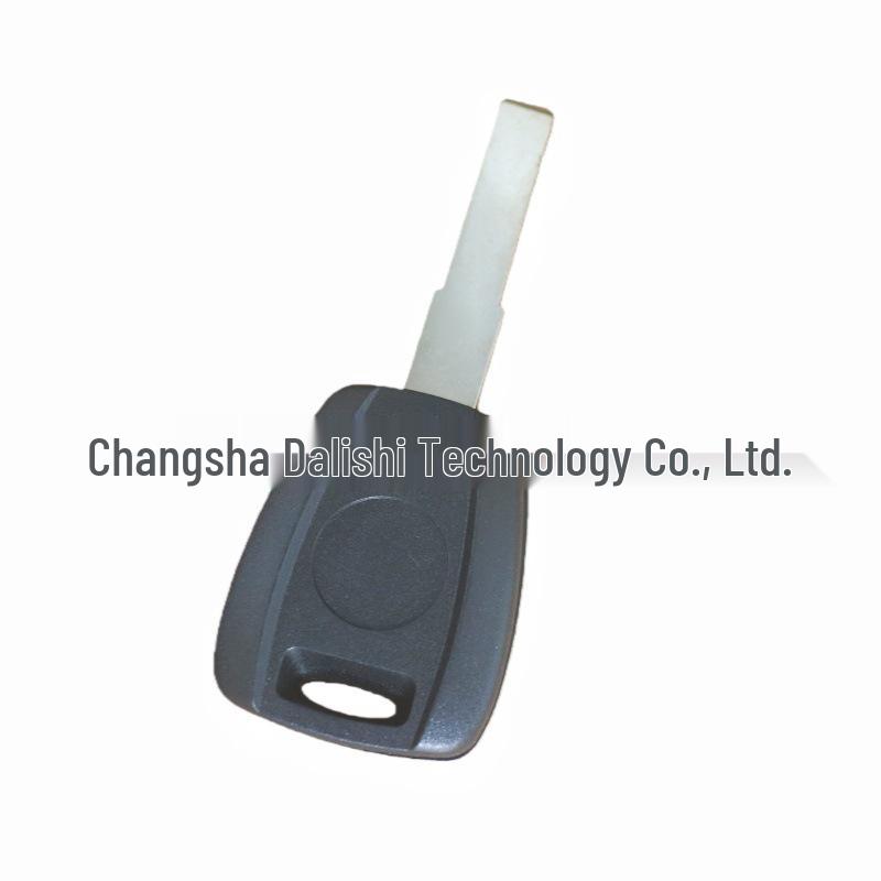 Black Fiat Key Shell for Chip Remote Replacement and Modification - No Logo