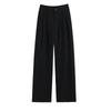 2026 Spring/Summer Women's High-Waisted Wide-Leg Floor-Length Pants