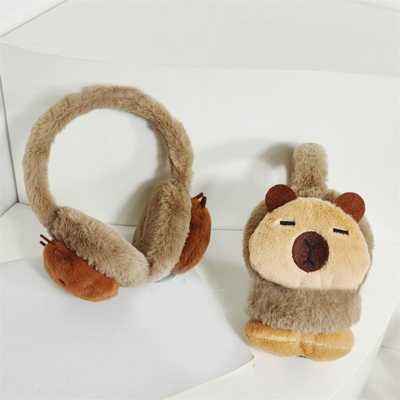 Plush Women Earmuffs Winter Warmth Ear Muffs Cold Weather Protecting Ear Covers for Kids Teens and Adults