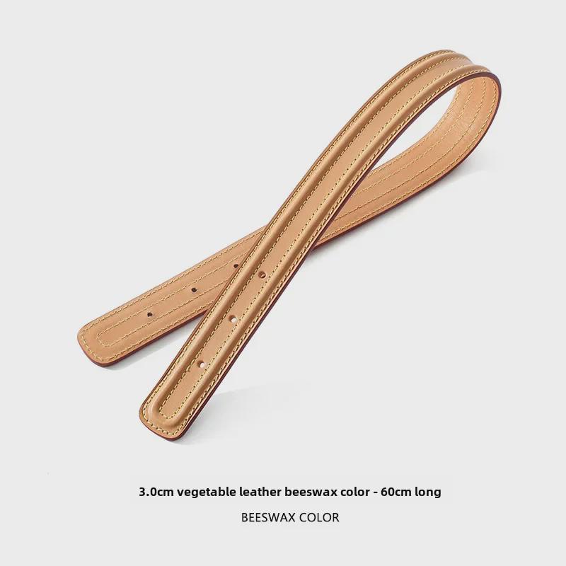 

Плечевой ремень для сумки MHS-C-53 Camel из кожи растительного дубления, оригинальный цвет медового воска — большой/маленький сменный аксессуар.