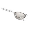 Stainless Steel Fine Mesh Sieve with Handle - Superior Quality Stainless Steel - Dishwasher Safe Diameter 18 Cm