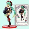 Hatsune Miku Desktop Cute Action Figure 11cm Neko T-Shirt Ver. Anime Figurine Kawaii Girl Model Toy Gift