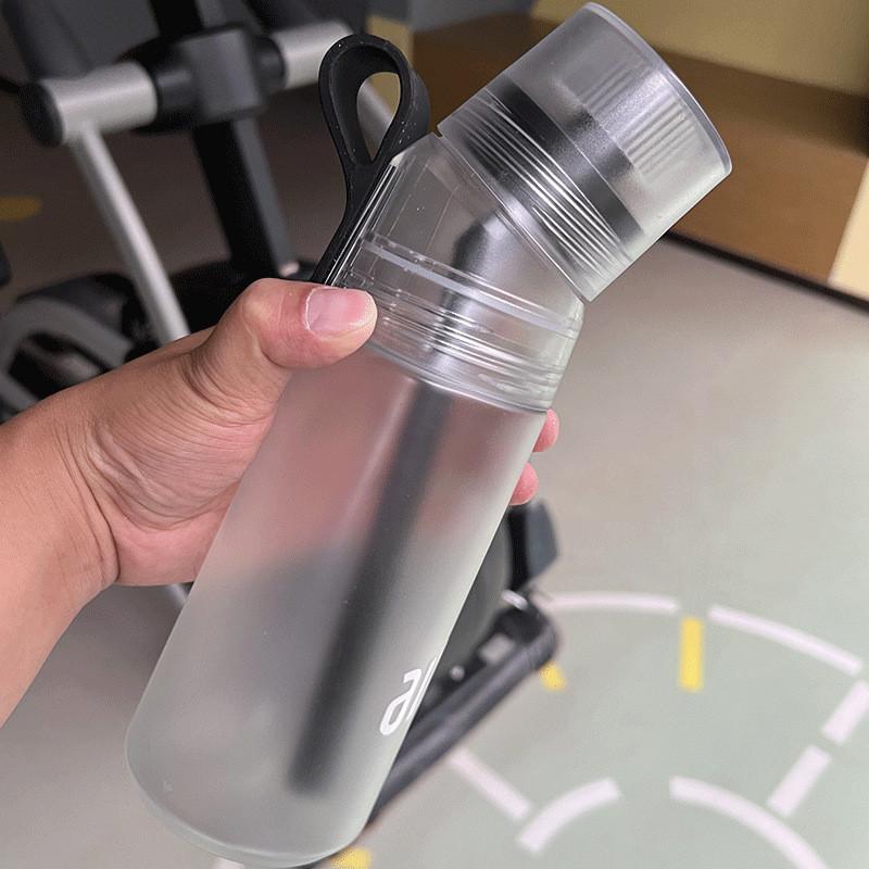Water Bottle With Large Capacity And 3 Flavor Pods For Fitness And Outdoor Use