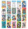 Birthday Theme Coloring Book Painting Book Foil Art Craft Set Graffiti Picture Drawing Book for Creative Painting