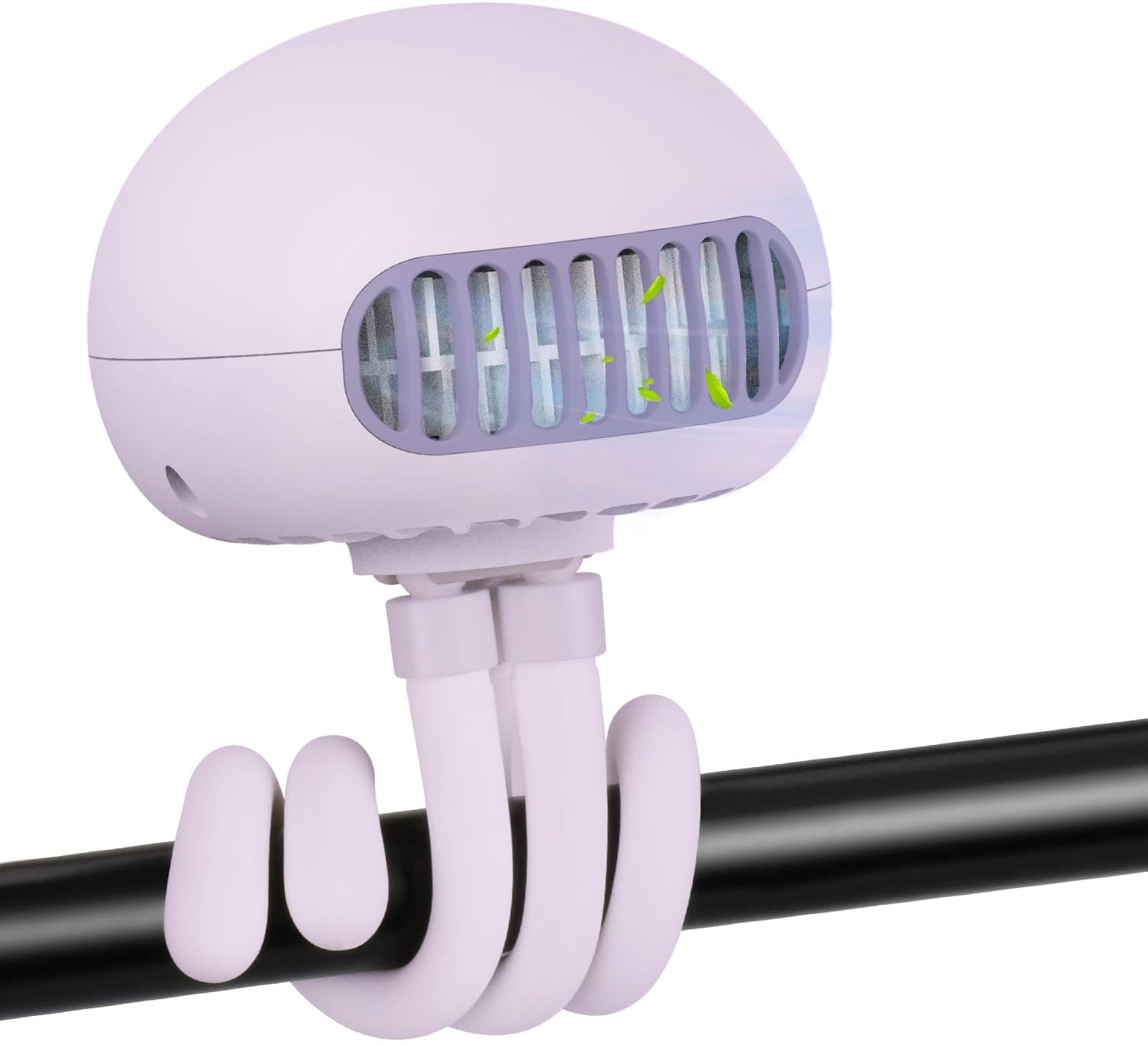 

Bladeless Portable Desk or USB 4000mAh Mini 4 Speed for and Heatstroke PSE Certified Quiet, Fan, 4-Way Operation Tabletop, Wrap-Around, Hanging, фіолетовий