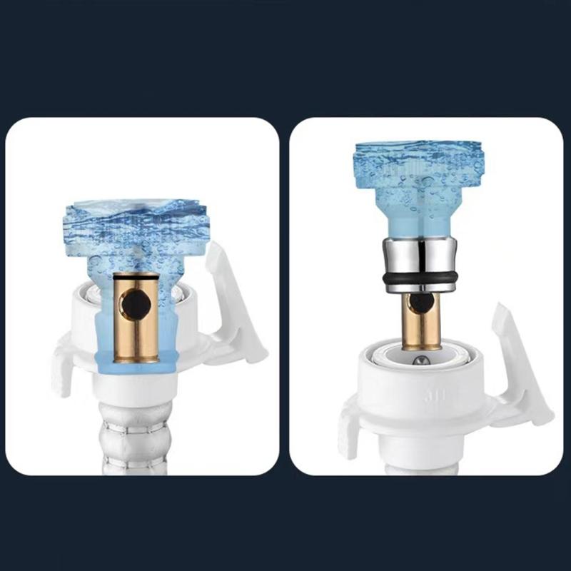 Brass 3-way Filling Angle Valve Wall Mount One Into Two Out Water Toilet Faucet Bidet Sprayer for Bathroom Accessories