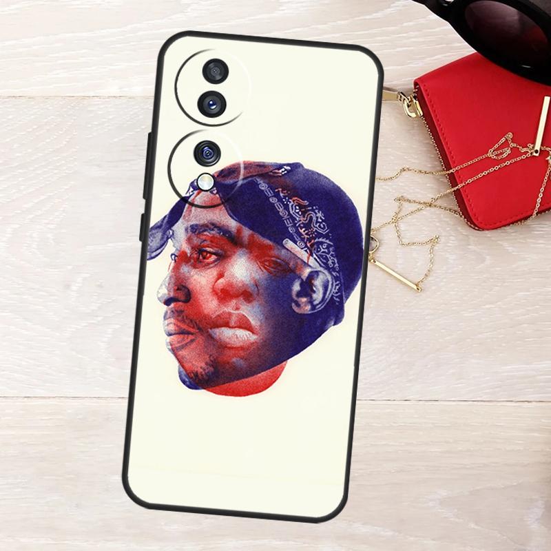 Rapper 2pac Singer Tupac Case For Honor Magic 8 7 5 6 Pro X9a X9b X9c X9d X8c X8b Win RT 50 70 90 200 400 Lite Cover