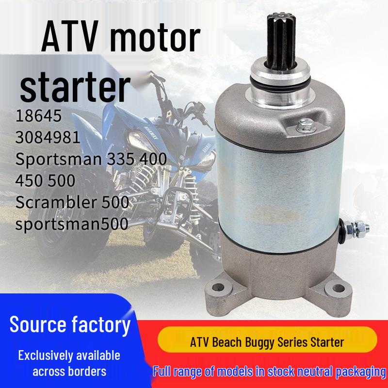 Starter Motor for ATV Sportsman & Scrambler Models 335-500 Scrambler 500