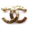 [Pre-owned] CHANEL Icon Series Coco Mark Rhinestone Brooch/j2-1