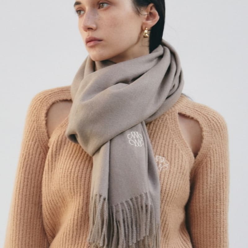 

NICK&NICOLE NICOLE PREMIUM MUFFLER_INDI BEIGE ONE