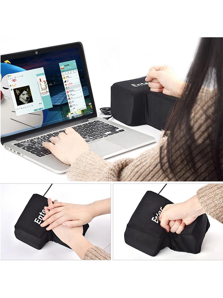 Dekompressions-Computer Große Eingabetaste USB-Tastatur Entlüftungsknopf Kissen Plug and Play Computerzubehör