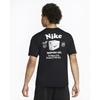 Nike Dri-Fit UV Letter Print Sports T-Shirt Men Tops Black DX0907-010
