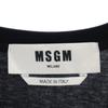 MSGM Made In Italy Short Sleeve Open Shoulder Long Dress XXS Black Women Used