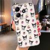 Sanrio Kuromi Hülle für Xiaomi Redmi Note 14 Pro Plus 12S Note 13 11S 11 10S A4 13C 12 9 10 14C Weiche Handyhülle