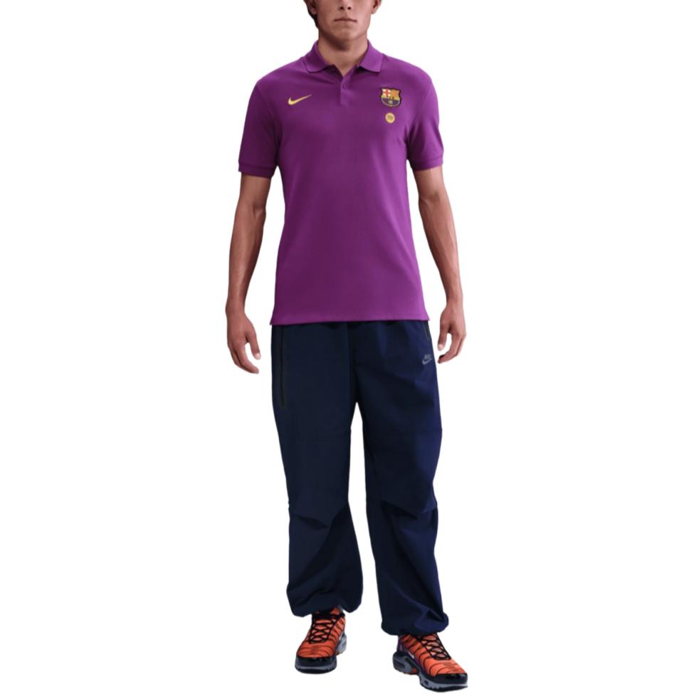 Nike Dri-Fit Logo Two-Button Short Sleeve Polo Shirt Men Tops HJ6272-596
